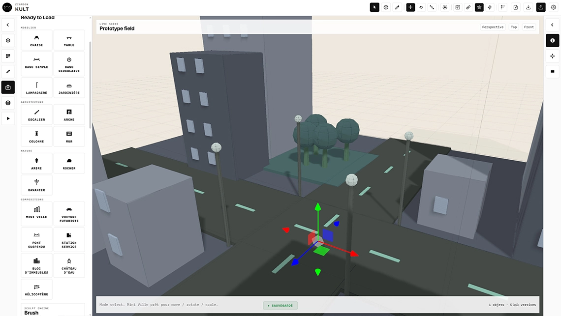 KULT — Sculpt & Render 3D on the Web